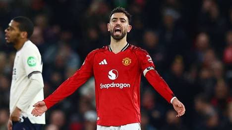 Bruno Fernandes spielt seit 2020 für Manchester United