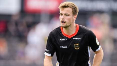 Justus Weigand erzielte das erste Tor für Deutschland