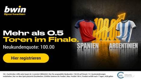 Spanien vs. Argentinien Quote 100,00: Bwin boostet WM-Finale!