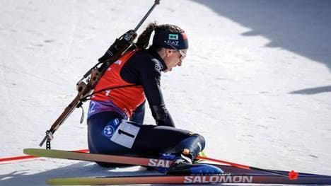 Lisa Vittozzi durchlebt im Moment eine schwierige Phase 