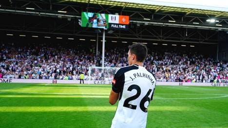 Joao Palhinha applaudiert den Fulham-Fans