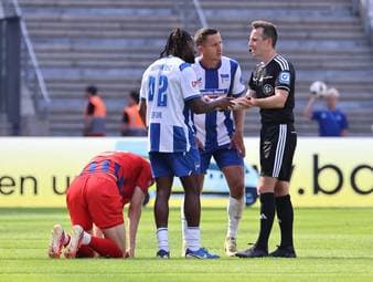 Sperre für Hertha-Übeltäter nach Tätlichkeit fix