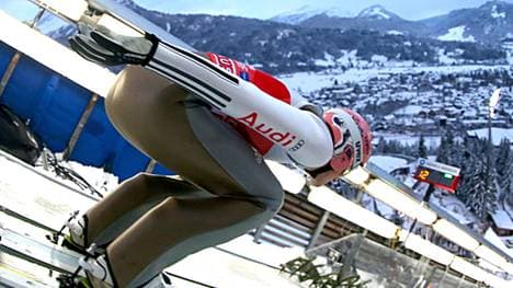 Severin Freund belegt nach zwei Springen nur Platz 12 des Gesamtklassements