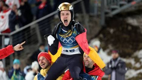Philipp Raimund nach seinem Gold-Coup