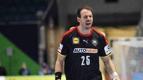 Kai Häfner gelingt gegen Belarus sein 250. Länderspieltor