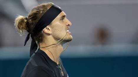 Alexander Zverev verlor im Halbfinale von Miami