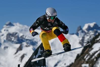 Deutsche Snowboardcrosser mit zwei Top-Platzierungen
