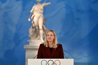 Olympisches Feuer entzündet