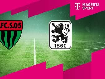 1. FC Schweinfurt 05 - TSV 1860 München: Tore und Highlights | 3. Liga