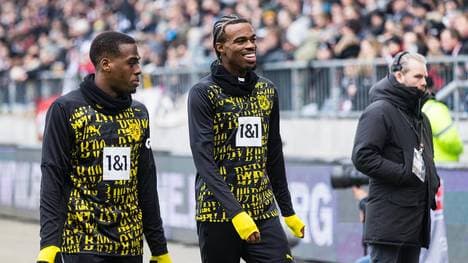 Aktuell Teamkollegen beim BVB: Jamie Gittens (l.) und Carney Chukwuemeka