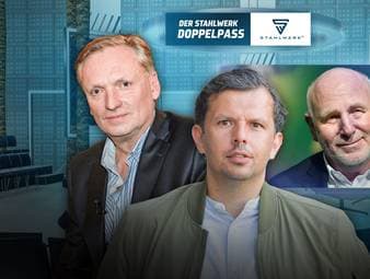 Der STAHLWERK Doppelpass vom 28. November in voller Länge zum Nachschauen - unter anderem mit Samir Arabi und Dieter Hoeneß.