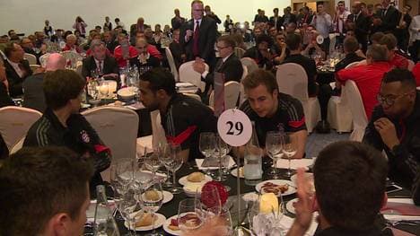 FC Bayern FC Barcelona Bankettrede