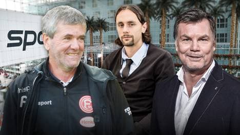 CHECK24 Doppelpass mit Friedhelm Funkel und Neven Subotic