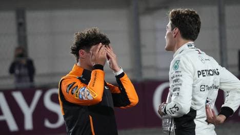 Lando Norris schenkte den Sieg im Sprint seinem Teamkollegen