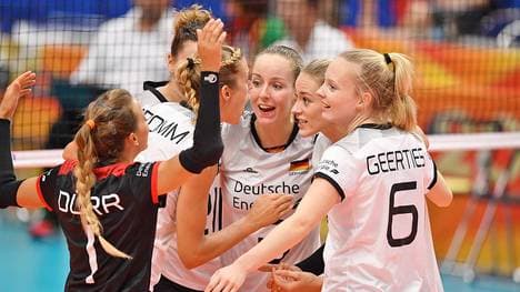 Deutschlands Volleyball-Frauen bei der WM
