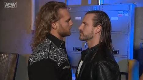 Hangman Page und Adam Cole begegneten sich bei AEW Rampage vor Full Gear 2021
