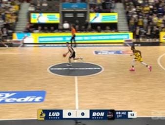 Spiel Highlights zu MHP RIESEN Ludwigsburg - Telekom Baskets Bonn