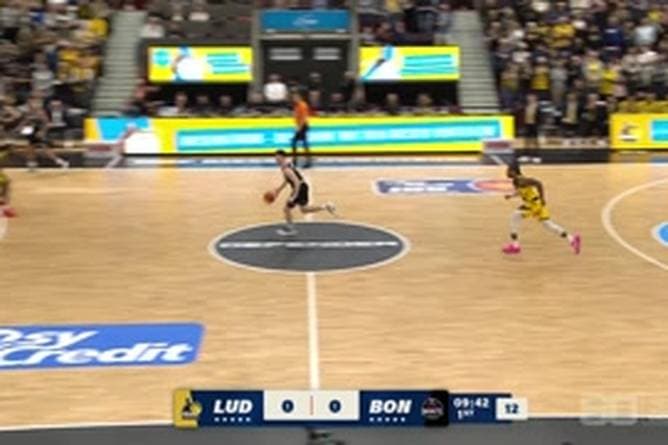 Spiel Highlights zu MHP RIESEN Ludwigsburg - Telekom Baskets Bonn