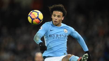 Leroy Sane spielt seit 2016 für Manchester City