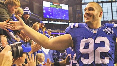 Björn Werner hat mit seinen Colts gegen Cincinnati den Heimvorteil