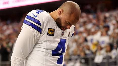 Dak Prescott lieferte gegen Green Bay eine desaströse erste Hälfte ab