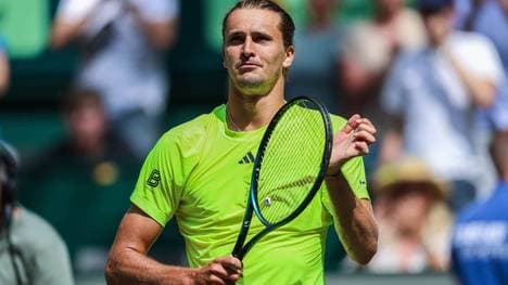 Alexander Zverev jagt seinen ersten Rasentitel