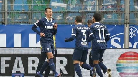 Robert Tesche (li.) erzielte gegen Nürnberg einen Doppelpack