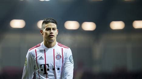 James Rodriguez sitzt in Leverkusen zunächst nur auf der Bank