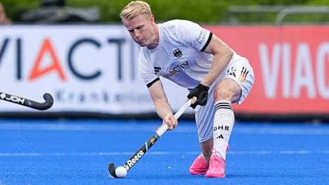 Torschütze beim Auftakt: Tom Grambusch vom DHB-Team