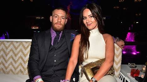 Conor McGregor mit seiner zukünftigen Ehefrau Dee Devlin