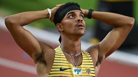 Joshua Abuaku läuft auf den achten Platz 