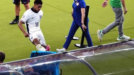 Jude Bellingham trat nach dem verlorenen EM-Endspiel eine Kühlbox um