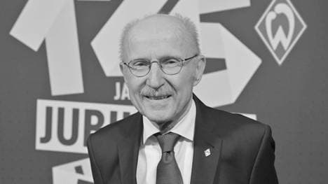 Werder-Legende Willi Lemke starb im Alter von 77 Jahren