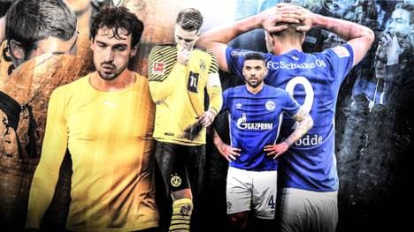 Sowohl der BVB als auch der FC Schalke 04 sind im Stimmungs-Tief