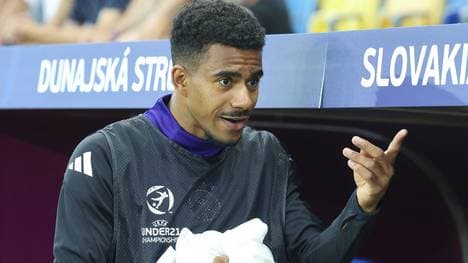 Kam bislang zweimal von der Bank: Ansgar Knauff