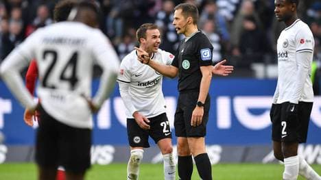 Mario Götze fiel zuletzt mehrfach wegen Meckerns auf