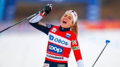 Therese Johaug hat bislang in dieser Saison alle fünf Distanzrennen gewonnen