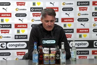 "Da hat er mich erwischt": Plötzlich ist der Trainer sprachlos