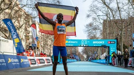 Laufstar Jacob Kiplimo aus Uganda