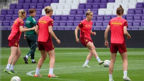 Giulia Gwinn führt die deutsche Nationalmannschaft bei der EM als Kapitänin an