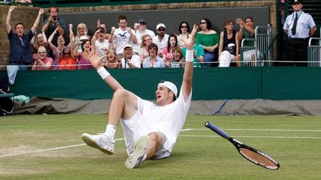 John Isner (Bild) und Nicolas Mahut lieferten sich in Wimbledon 2010 ein Match über elf Stunden und fünf Minuten