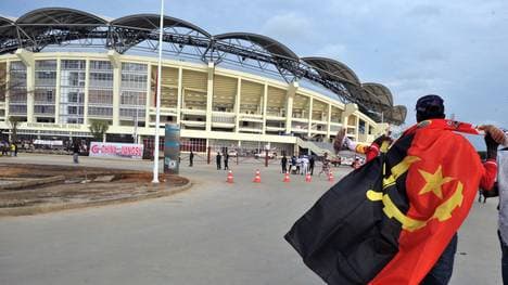 Supporters arrive at Chiazi stadium in C
