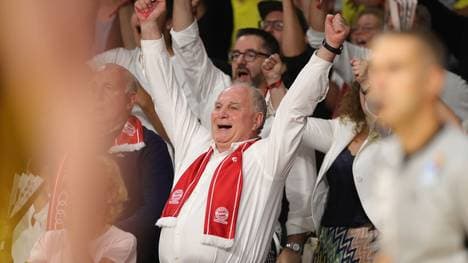 Uli Hoeneß hatte am Mittwoch mal wieder Grund zum Jubeln