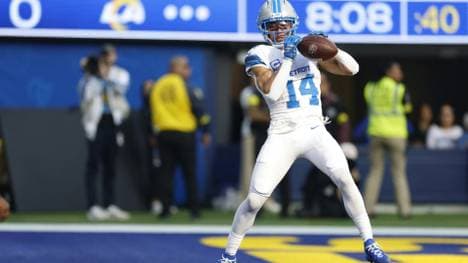 Gut aufgelegt: Amon-Ra St. Brown