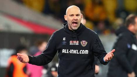 Alexander Schmidt muss bei Dynamo Dresden seinen Posten räumen