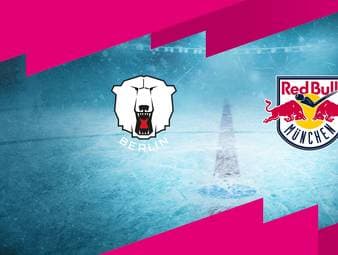 Eisbären Berlin - EHC Red Bull München: Tore und Highlights | PENNY DEL