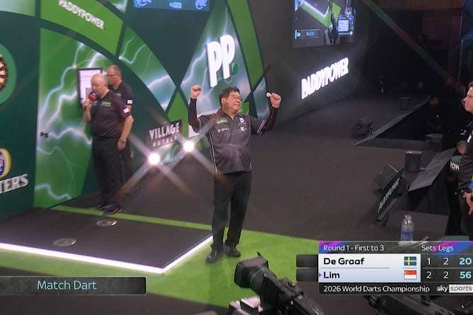 Ikonischer Auftritt! Der Ally Pally steht Kopf