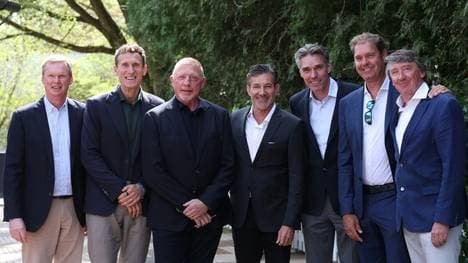 Im Gedenken vereint: Alle deutschen Davis-Cup-Sieger