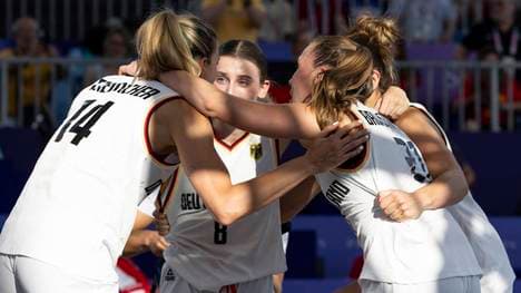 Team Deutschland gewann Gold im 3x3 Basketball