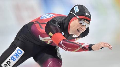 Claudia Pechstein ist auch mit 46 Jahren noch aktiv